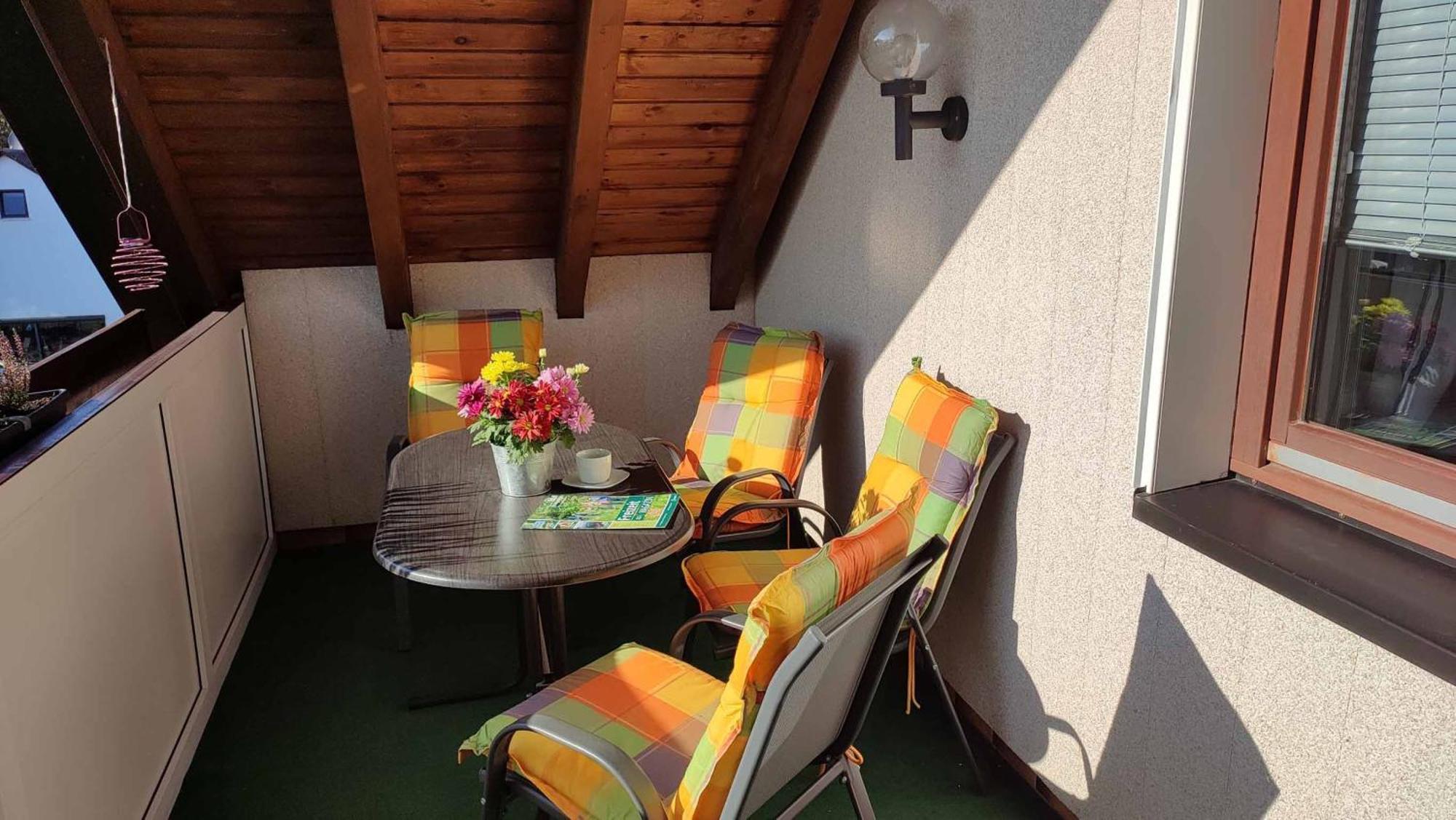 Ferienwohnung Hammerwaldblick Im Dachgeschoss Selb Bagian luar foto